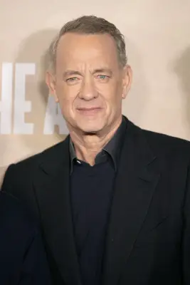 Headshot Of Tom Hanks In The Los Angeles World Premiere Of Apple TV+ Series