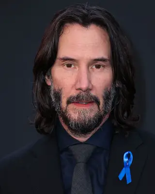 Headshot Of Keanu Reeves In The Los Angeles Premiere Of Lionsgate