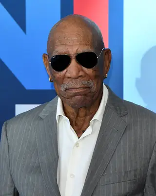 Headshot Of Morgan Freeman In The 63rd International Television Festival -