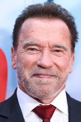 Headshot Of Arnold Schwarzenegger In The Los Angeles Premiere Of Netflix