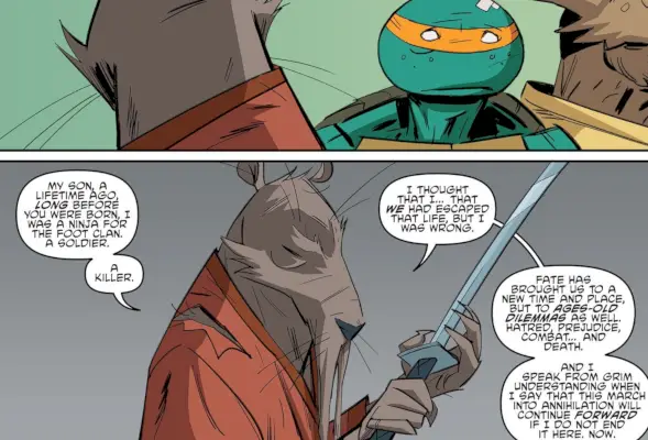 TMNT: El origen de Splinter demuestra que en realidad es un villano (y él está de acuerdo)