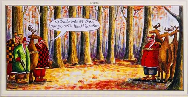 10 vtipných a skvělých kožených komiksů, ve kterém Gary Larson může ohýbat své umělecké svaly