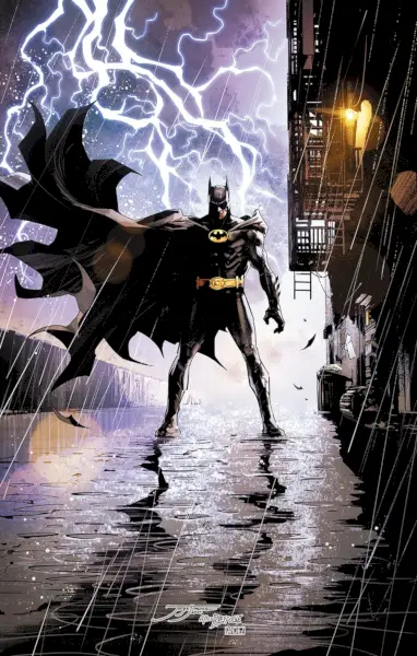Michael Keatons Batman bringer utroligt nyt liv til et af Batmans mest ikoniske covers