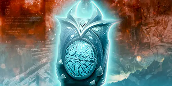 Baldur’s Gate 3 Adamantinský štít, který může strana získat za magický předmět Great Defense