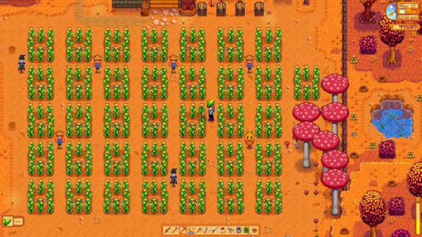 Los mejores cultivos de otoño para cultivar en Stardew Valley