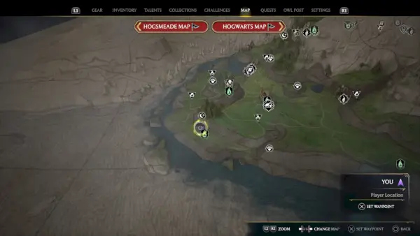 Hogwarts Legacy Landing Platform Placering - Feldcroft 3