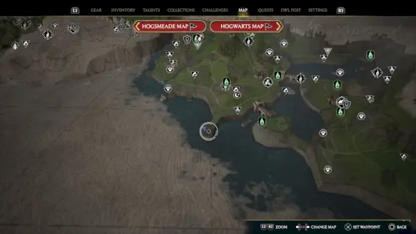 Hogwarts Legacy Landing Platform Placering - Poidsear Coast 1