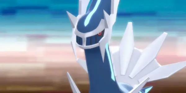 Dialga w Spear Pillar w Pokémon Brilliant Diamond