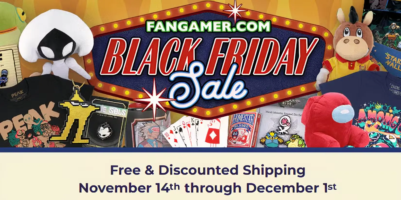 Akce Fangamer's Black Friday odstartuje nejlepší nabídky herního zboží roku