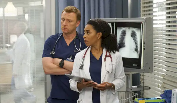 Maggie Pierce e Dr. Owen Wilson em Gray