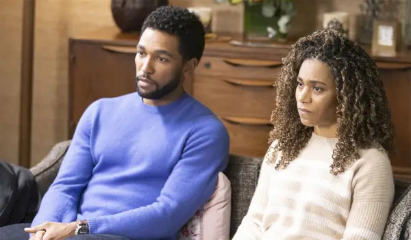 Maggie e Winston em casal