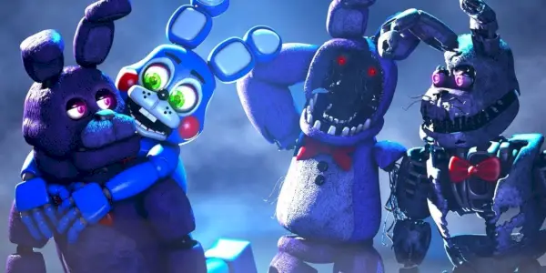 Toy Bonnie i inny fnaf o Bonnie