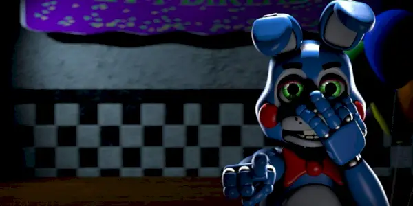 Zabawka Bonnie wygląda przerażająco z FNAF