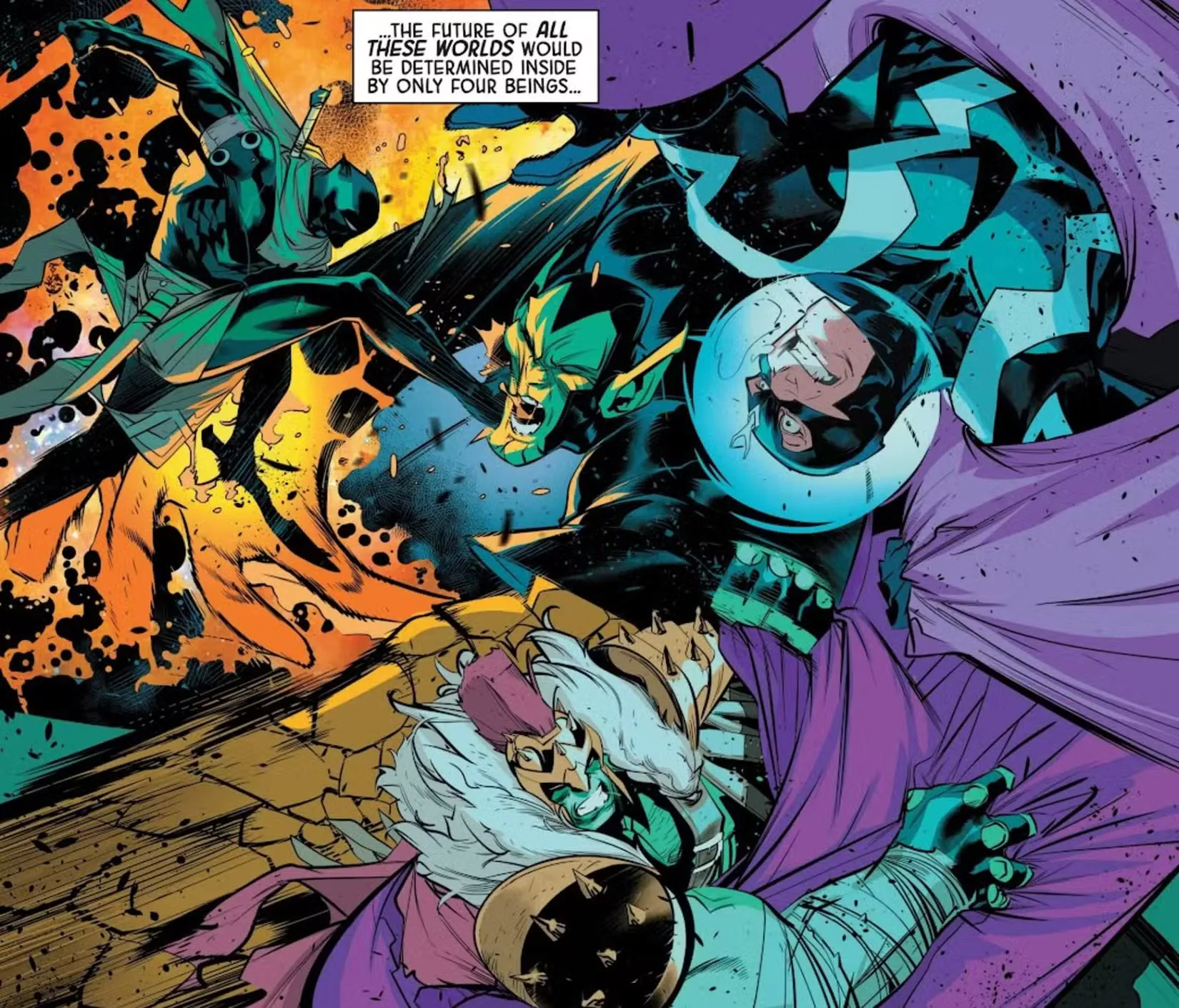 Marvel nomena oficialment els seus 4 herois més importants, amb algunes opcions de xoc