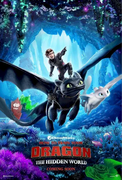 Plagát filmu Ako vycvičiť draka Skrytý svet
