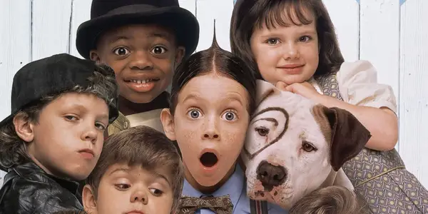 Kiek metų „Little Rascals“ vaikai yra 1994 m. Filme