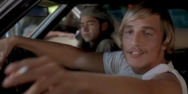 Matthew McConaughey ako Wooderson vo filme Dazed and Confused
