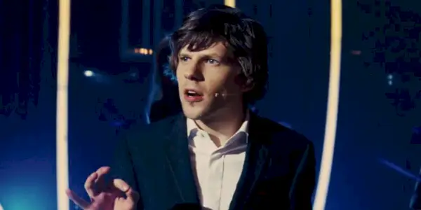 Jesse Eisenberg som J Daniel Atlas i Now You See Me