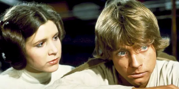 Star Wars Nová nádej Luke a Leia