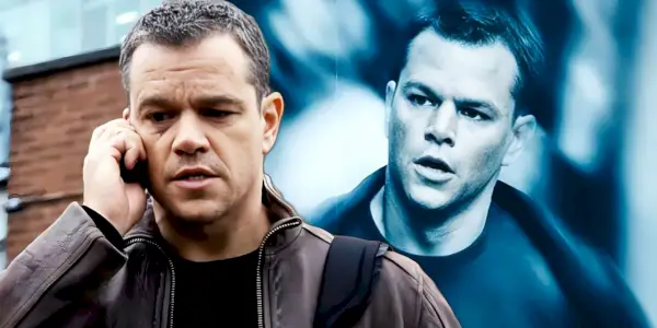 Matt Damon como Jason Bourne en las películas de Bourne