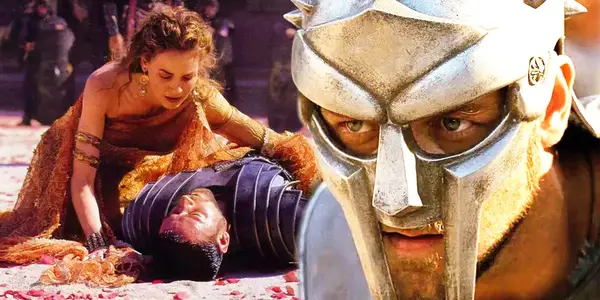 Gladiatorių pabaiga paaiškino - Maximuso mirtis, kaip ji nustato „Gladiator 2“