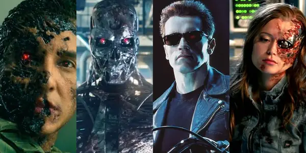 Chaque modèle de terminateur (dans tous les films)