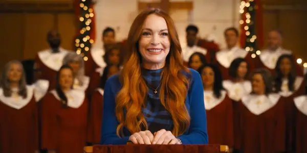 Lindsay Lohan's 2024 kerstfilm was mijn toegangspoort tot vakantie-rom-coms-en Netflix moet er meer van blijven maken