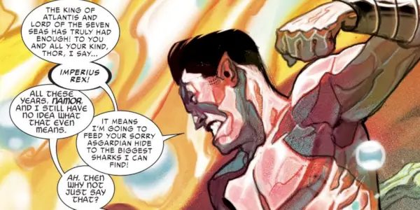 Dlaczego Namor mówi Imperius Rex i co to oznacza