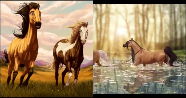 Spirit: Stallion Of The Cimarron é baseado em uma história verdadeira?
