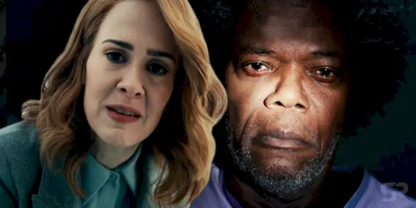 Sarah Paulson e Samuel L. Jackson in Glass