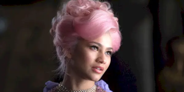 Un primo piano di Zendaya nei panni di Anne Wheeler in The Greatest Showman