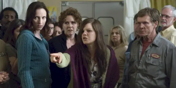 Mrs. Carmody og hennes kult i matbutikken i The Mist