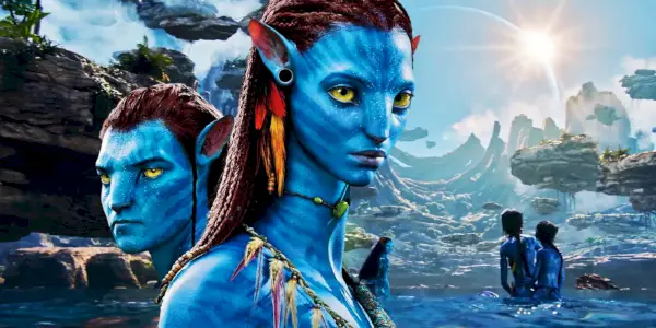 Neytiri a Jack spolu so svojimi deťmi vo svete Pandora vo filme Avatar The Way of Water
