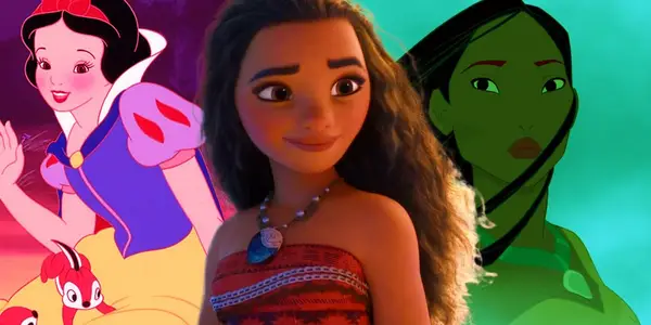 Každý film Disney Princess v chronologickém pořadí