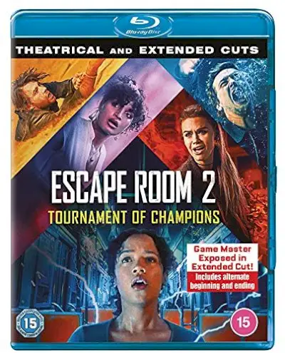 Escape Room 2: Tournament Of Champions [Blu-ray] [2021]