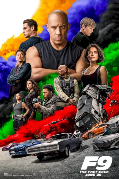 F9 The Fast Saga Plakat