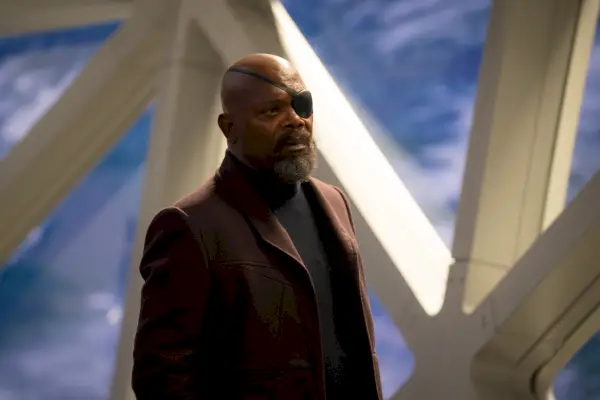 samuel l jackson como nick furia en las maravillas