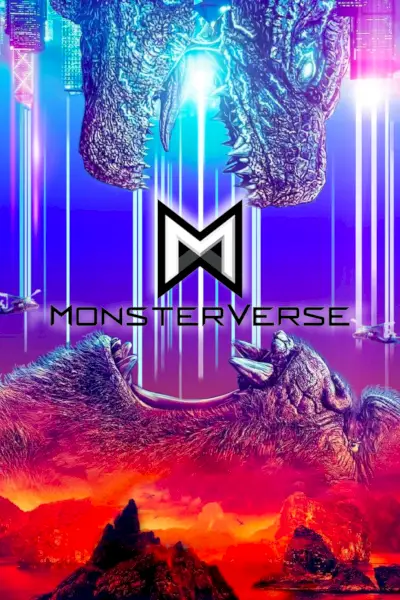 モンスターバースフランチャイズのゴジラとコングのポスター