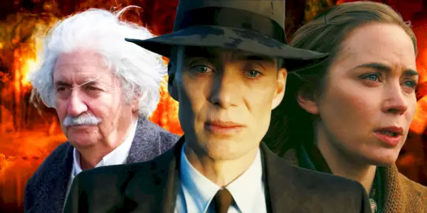 Albert Einstein, J. Robert Oppenheimer a Jean Tatlock v Oppenheimer