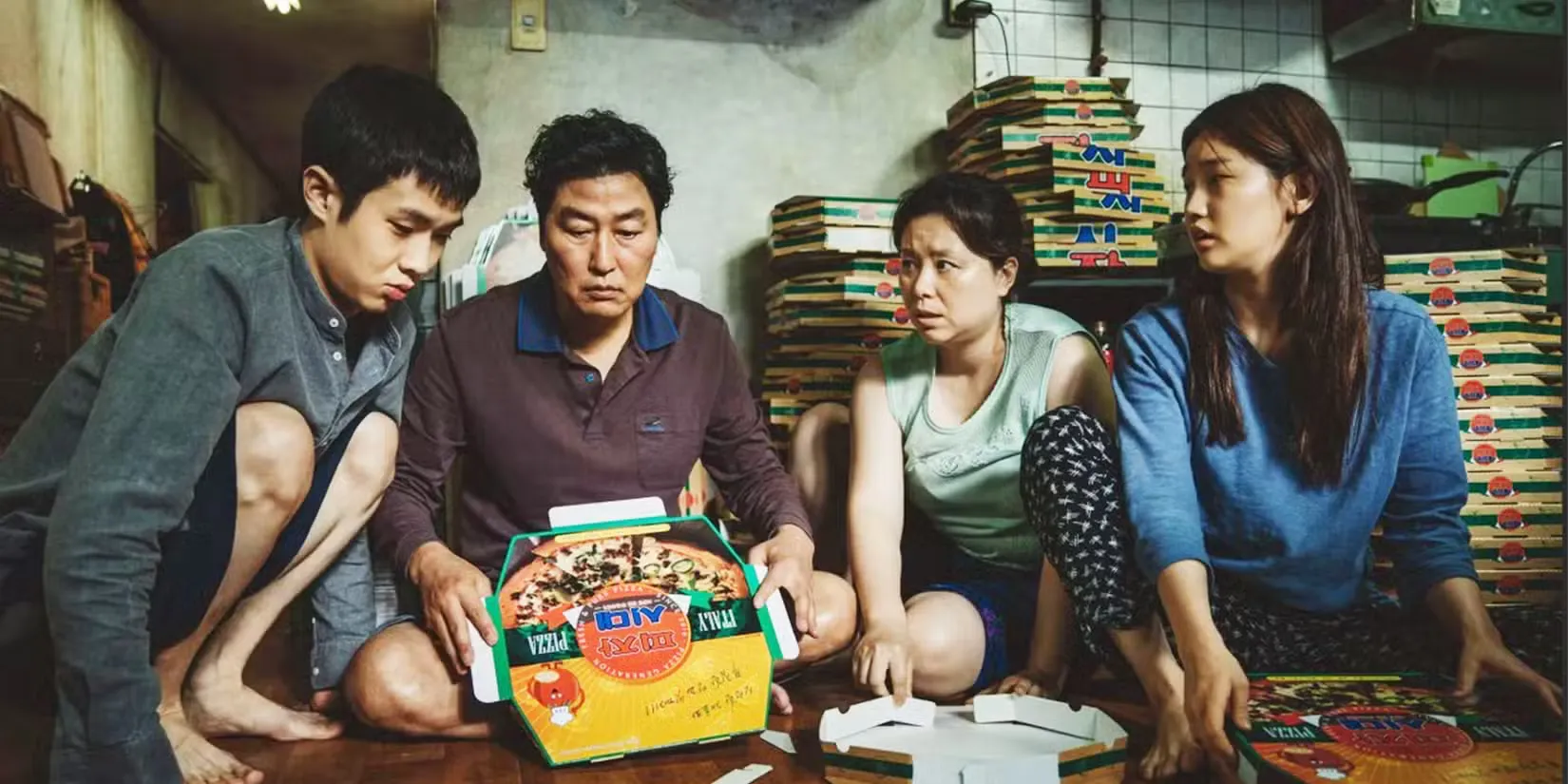 Сім'я Кім у фільмі 