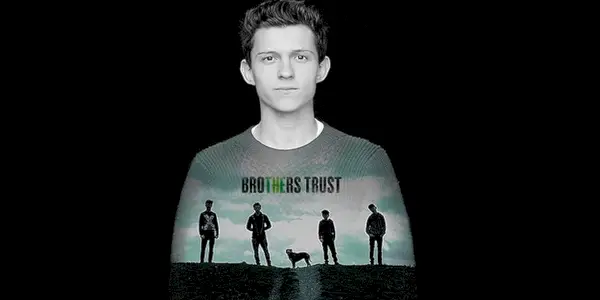 Logo Brothers Trust s Tomom Hollandom na prednej strane