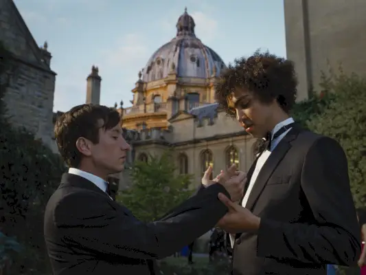 Barry Keoghan, Archie madekwe, saltburn