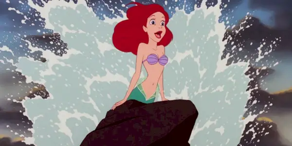 Ariel está em alta em A Pequena Sereia.