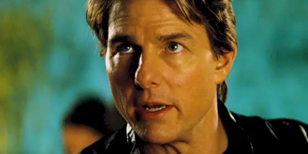 Tom Cruise som Ethan Hunt i Mission Impossible Rogue Nation