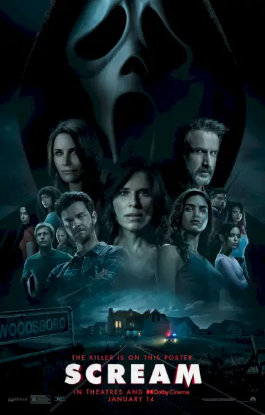 Gale mluví na ulici s Deweym ve Scream 5