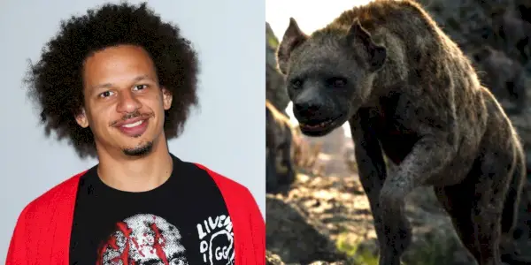 Eric Andre ako Azizi vo filme Leví kráľ 2019