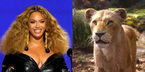 Beyonce ako Nala vo filme Leví kráľ z roku 2019