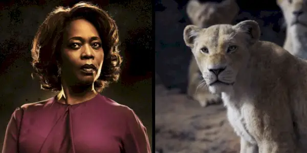 Alfre Woodard ako Sarabi vo filme Leví kráľ