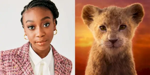 Shahadi Wright Joseph ako mladá Nala vo filme Leví kráľ 2019