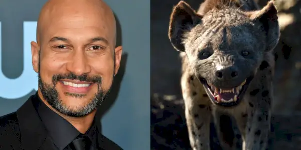 Keegan-Michael Key ako Kamari vo filme Leví kráľ 2019
